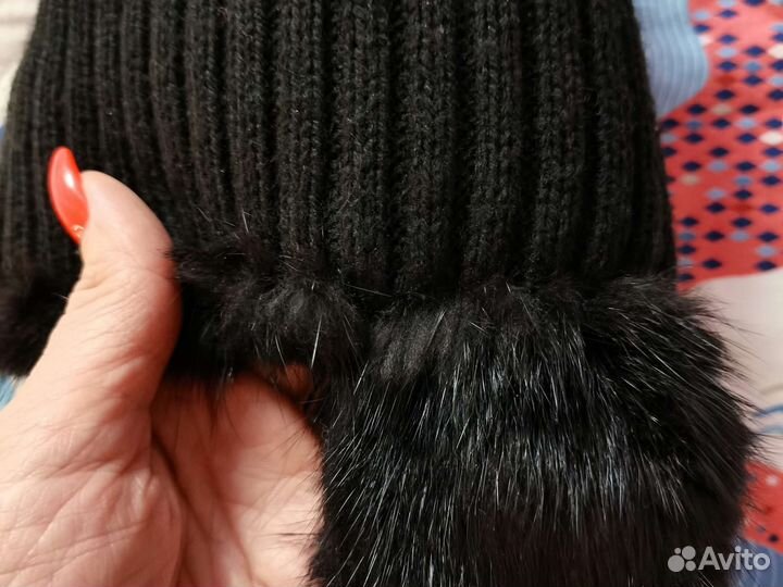 Шапка зимняя для девочки 54 56