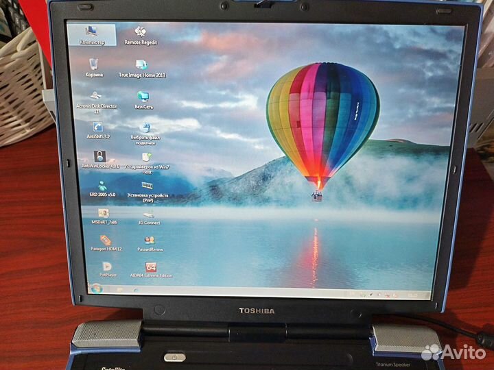 Ретро ноутбук Toshiba