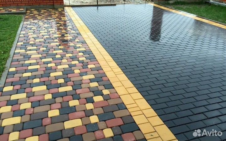 Разнорабочие на брусчатку