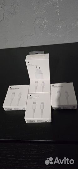 Кабель apple lightning USB-C
