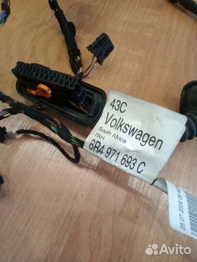 Проводка (коса) двери задняя правая Volkswagen