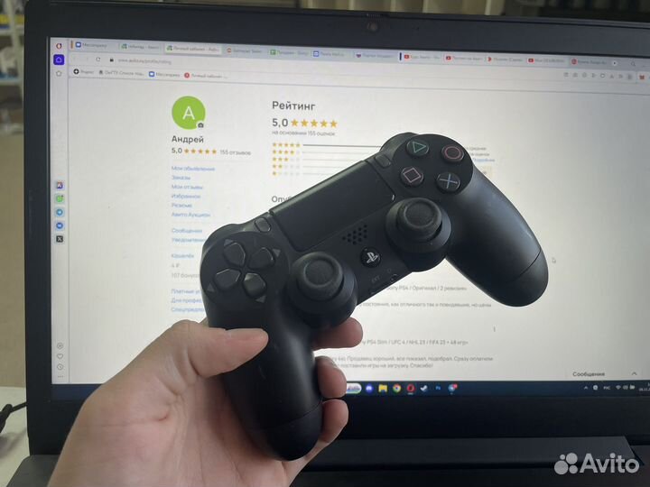 Геймпад PS 4 Оригинал