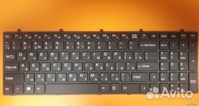 Клавиатура для ноутбука DNS W350 с подсветкой