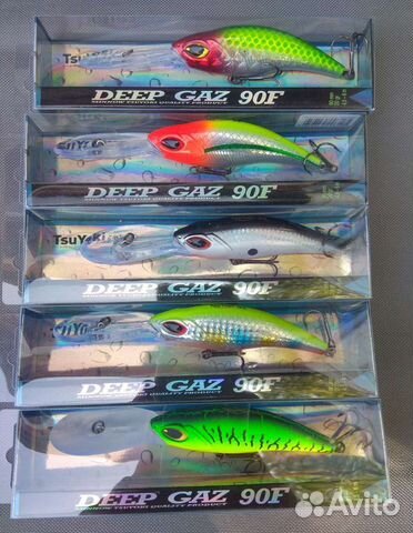 Воблеры для троллинга TsuYoki Deep Gaz 90 F