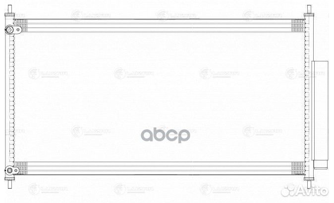 Lrac 2313 радиатор кондиционераHonda Accord IX