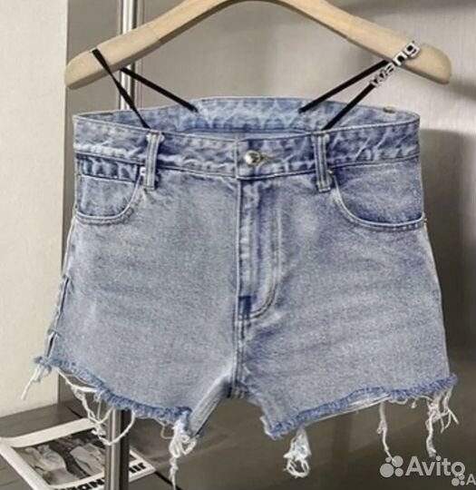 Шорты джинсовые alexander wang