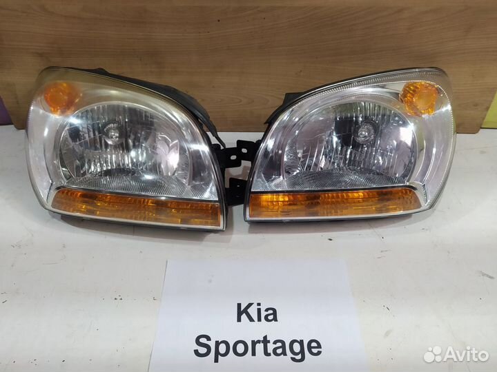 Фара Киа Спортейдж-2/ Kia Sportage-2, 2004-2007гг