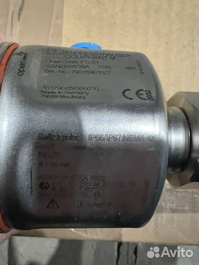 Endress+Hauser Liquiphant M FTL51 датчик уровня