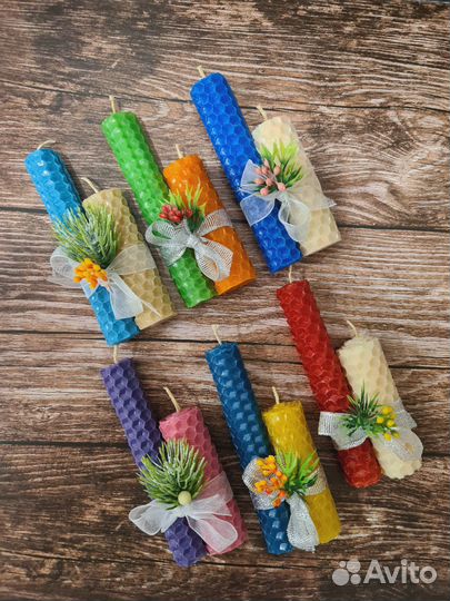 Свечи из вощины