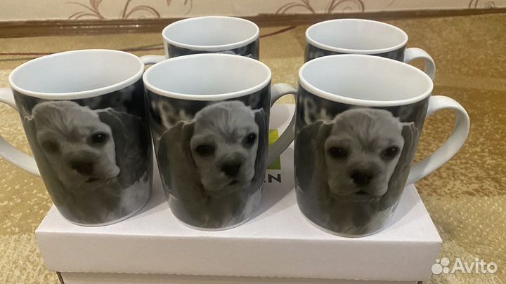 Набор из 5 кружек