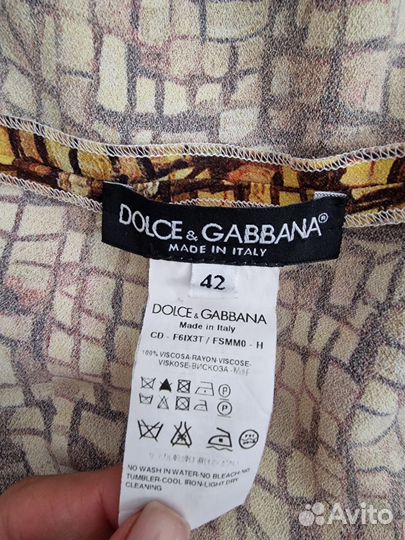 Dolce gabbana платье, оригинал