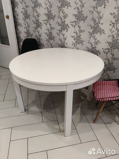 Стол икеа круглый