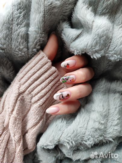 Модели на маникюр с покрытием