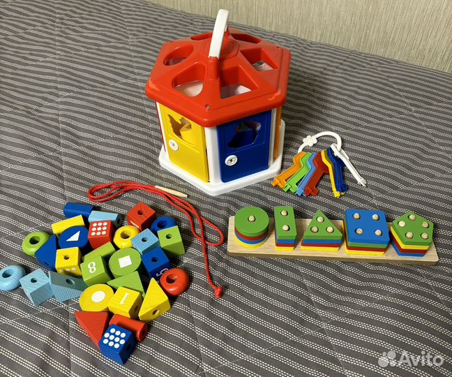 Развивающие игрушки Томик, Полесье, Fisher Price