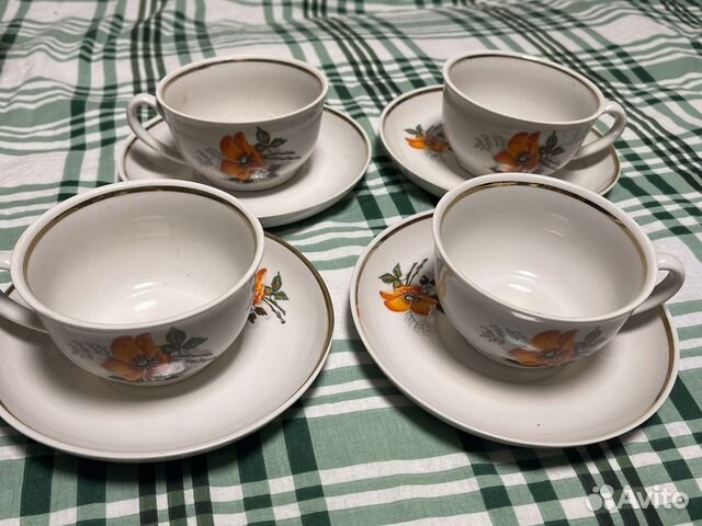 Чайная пара Песочное СССР