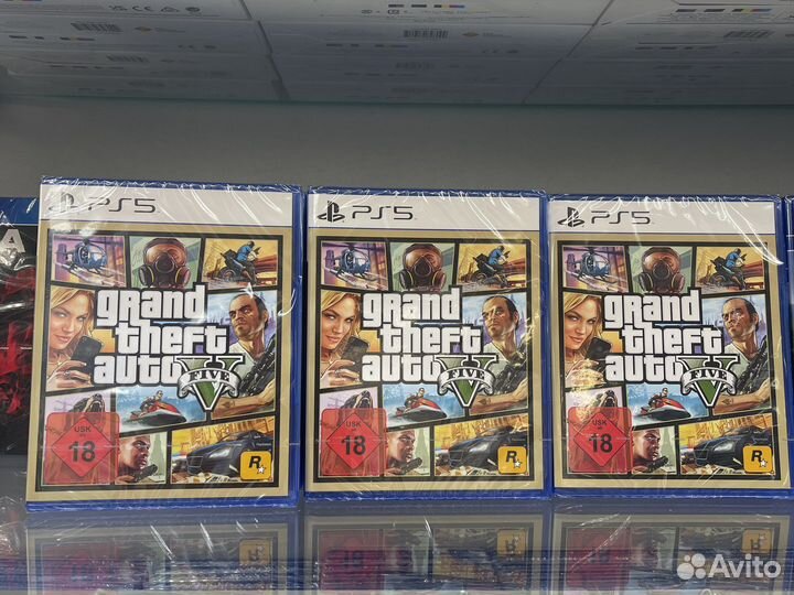 Grand Theft Auto V (диск ps5 русский)