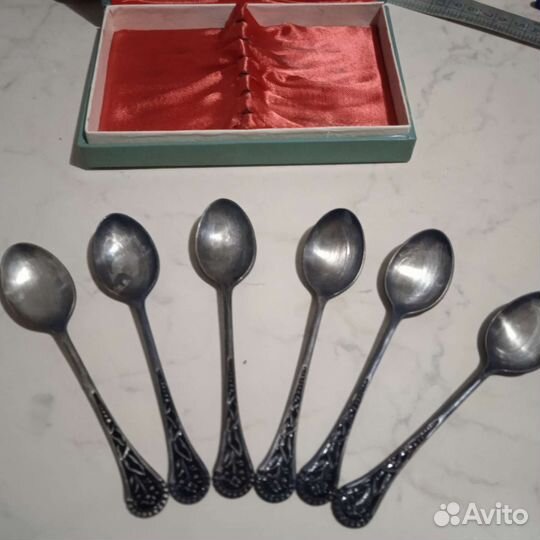 Набор чайных ложек СССР