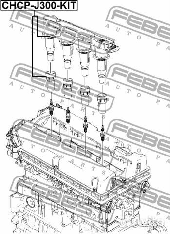 Наконечник катушки зажигания