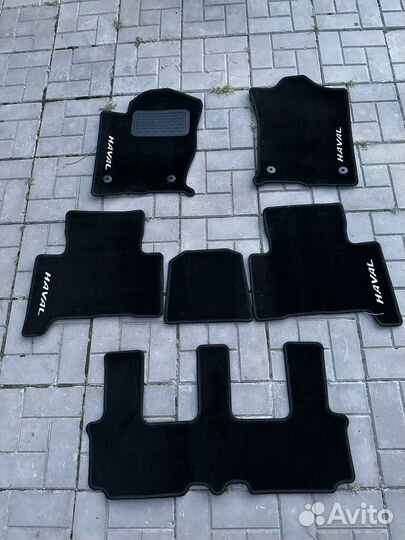 Коврики Haval H9 оригинальные комплект (6шт)