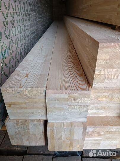 Клееный брус от 50х50х3000 до 170х170х6000