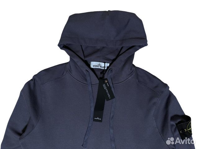 Худи Stone Island синяя размер L/XL