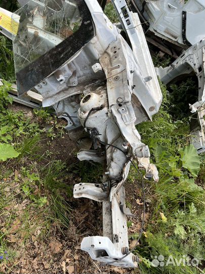 Лонжерон левый с порогом kia rio 3