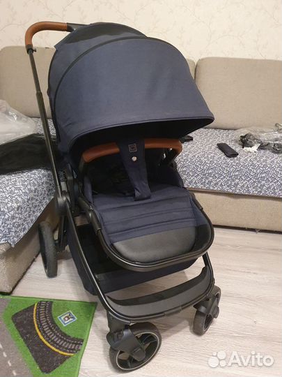 Коляска 2в1 Moon Resea kombi navy