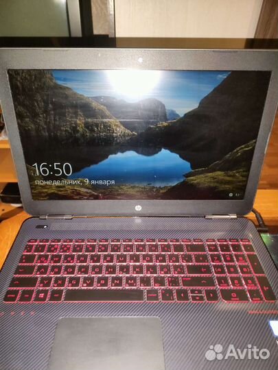 Игровой ноутбук hp omen 15 i7700hq 2.8 GHz