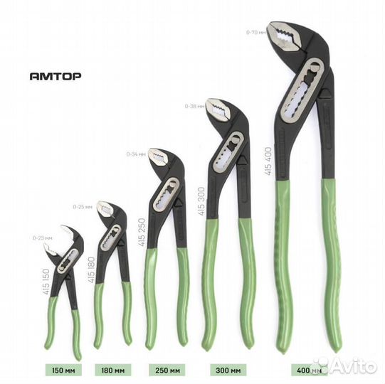 Дело техники 415300 Пассатижи переставные 300 мм 