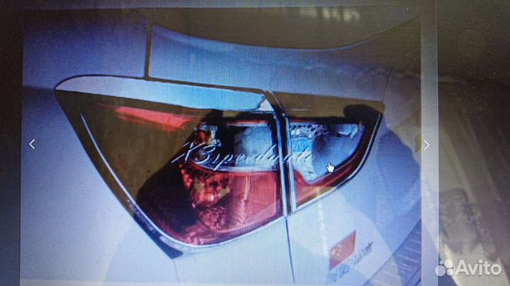 Накладки на фонари Suzuki