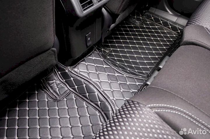 3D коврики из экокожи Maybach