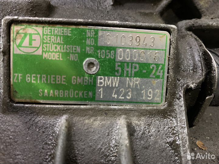 АКПП 5hp24 на bmw e39 535 - 540 e38 735 - 740