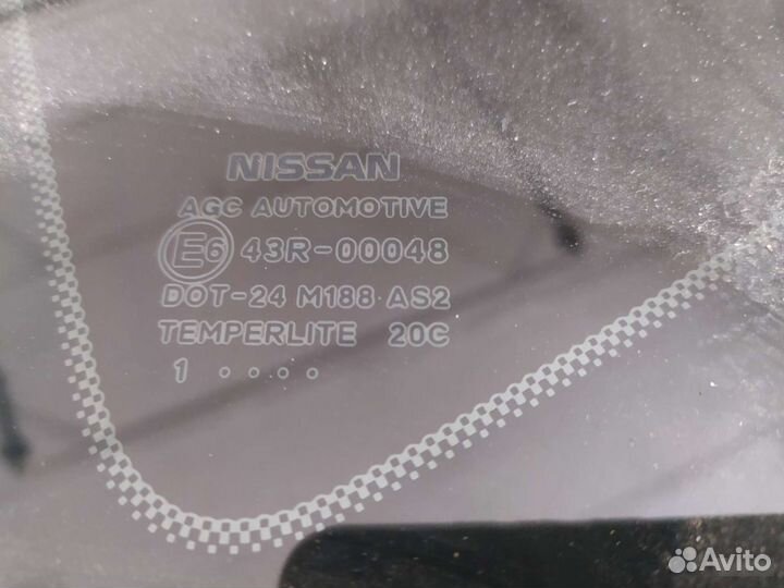 Форточка задняя Ниссан Кашкай j10