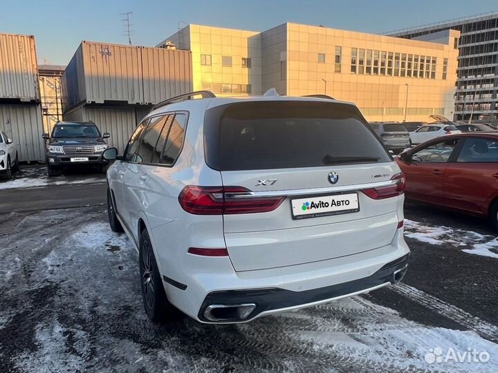 BMW X7 3.0 AT, 2019, 109 946 км