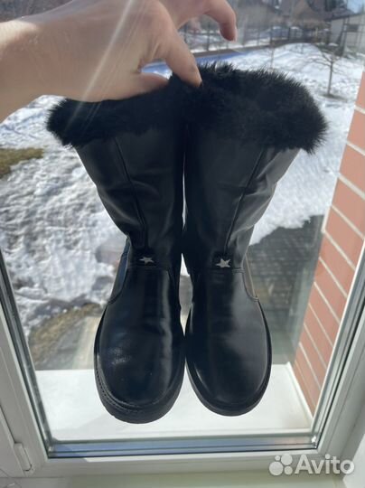 Zara сапоги ботинки 35