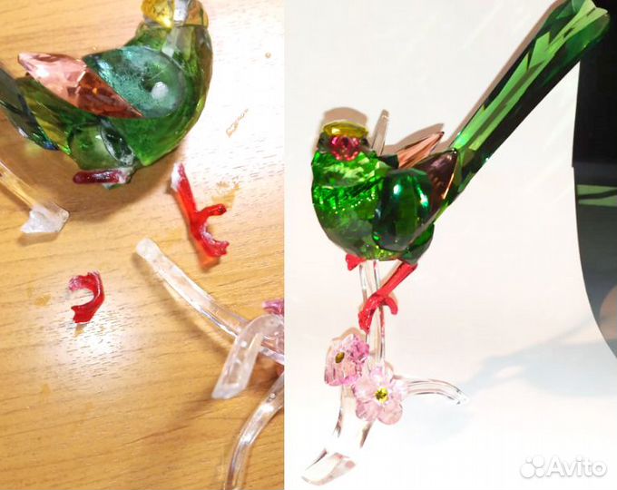 Ремонт хрустальных и стеклянных изделий