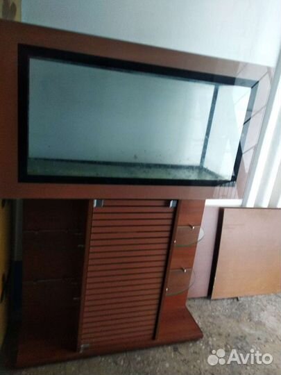Аквариум 110л с тумбой
