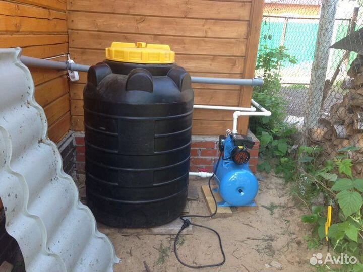 Бак для воды для полива 300 литров