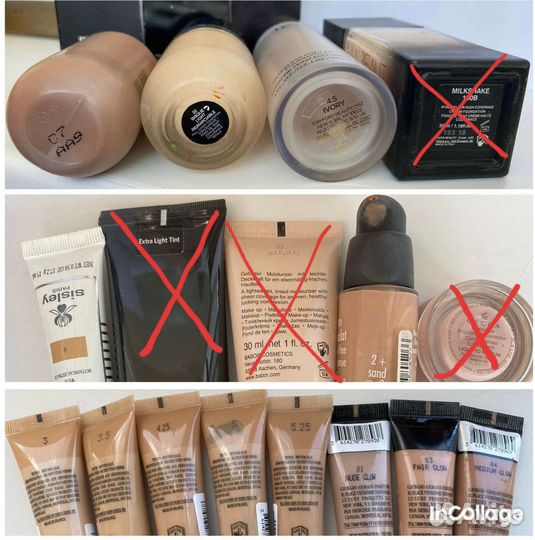 Крем тональный Clinique, Dior, Armani