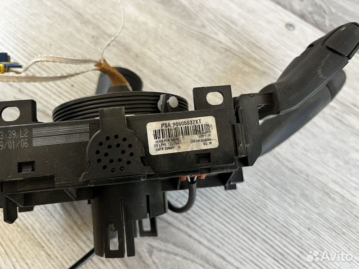Подрулевой переключатель peugeot 206