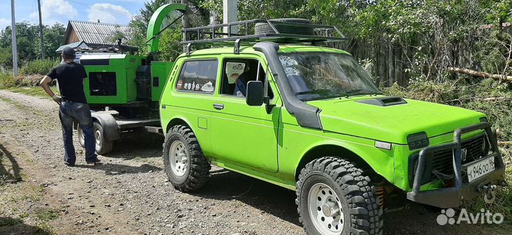 Аренда дробилки древесины, измельчитель веток