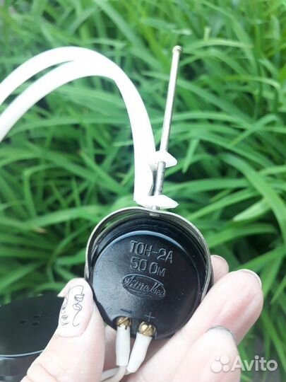 Наушники Тон-2 Актава СССР с микрофоном 1981