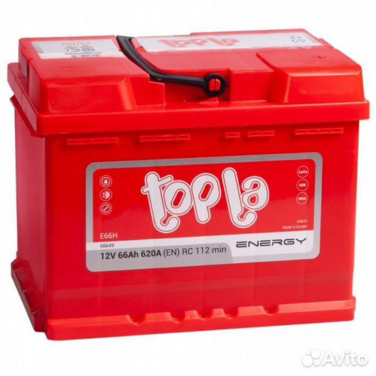 Аккумулятор Topla Energy 66R обр. пол. 66 Ач