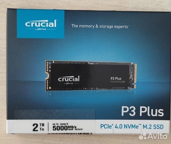 SSD-накопитель Crucial P3 Plus