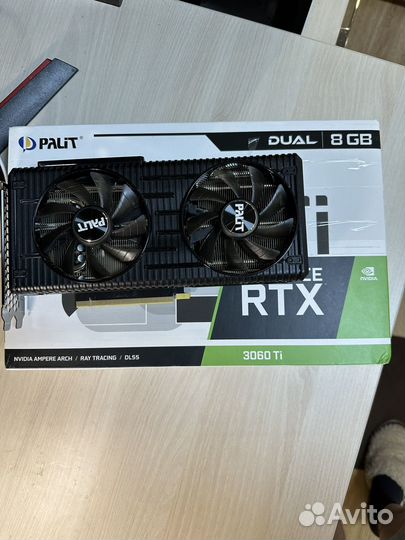 Видеокарта palit dual rtx 3060ti