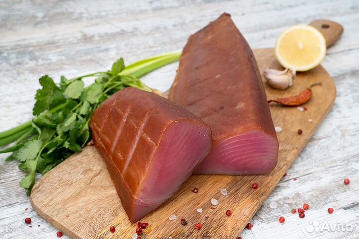 Тунец копченый своего производства