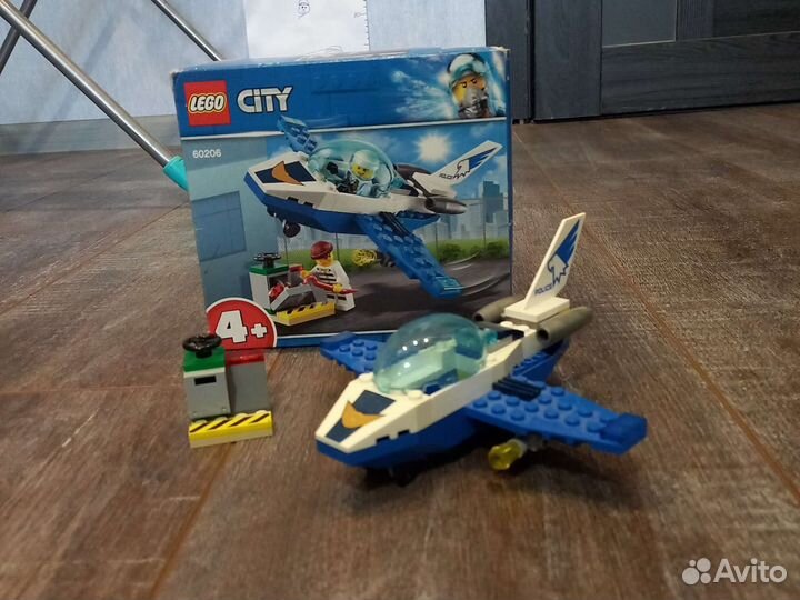 Lego City полицейский самолет