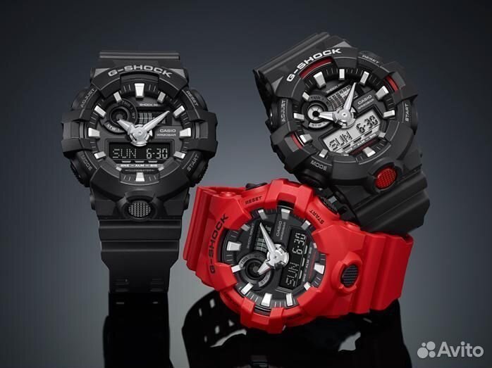 Мужские наручные часы casio G-Shock GA-700-1A