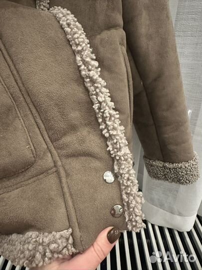 Дубленка zara