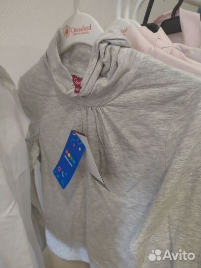 Школьные блузки, водолазки